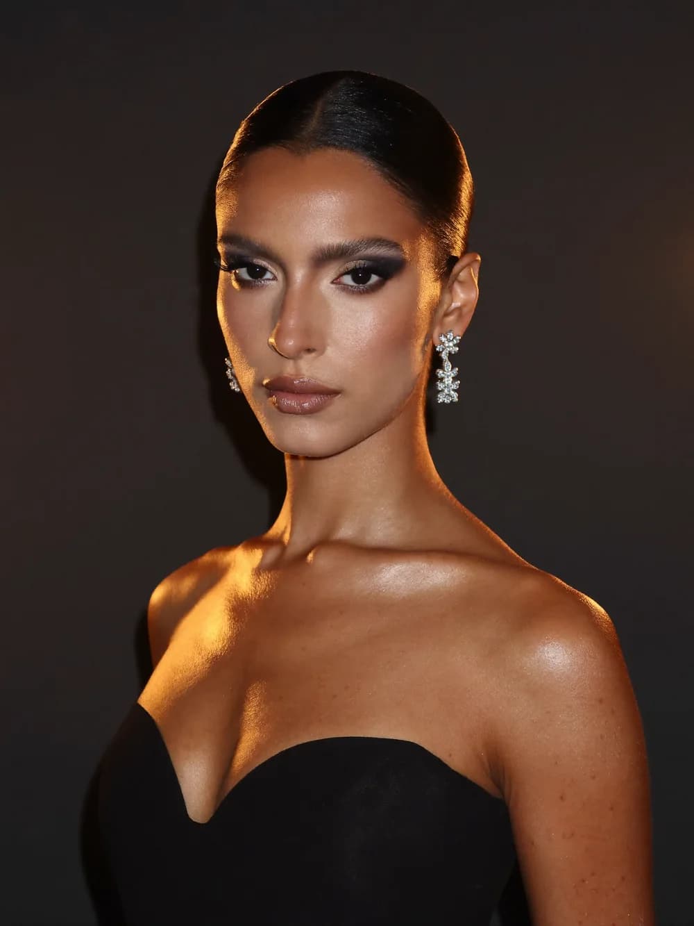 Evening glam makeup by NJS