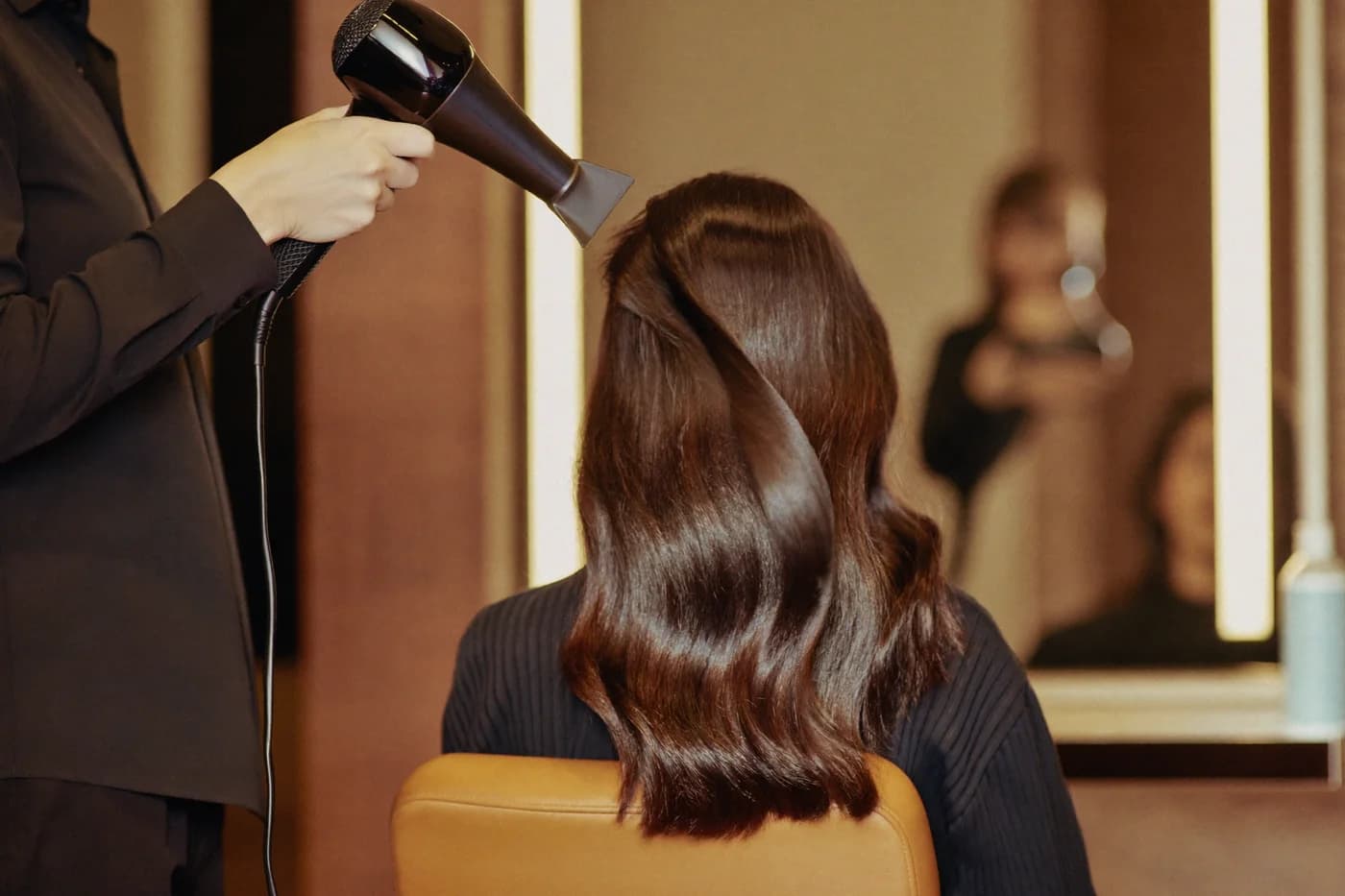 Precision haircut at NJS hair studio