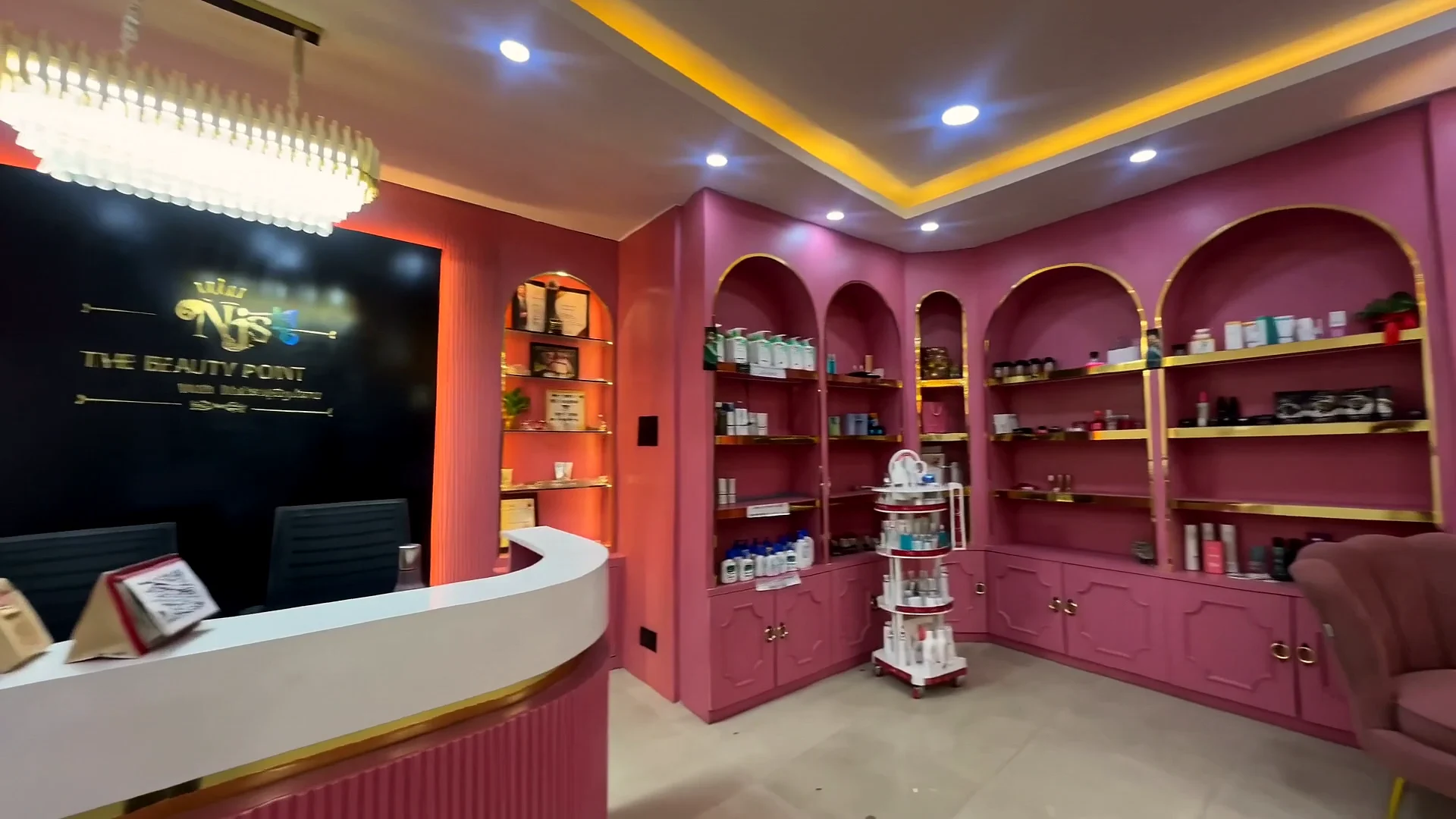 The NJS studio reception in Old Baneshwor, Kathmandu